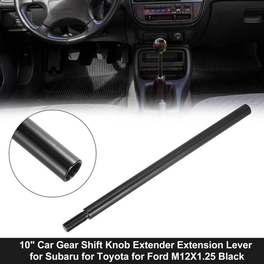 10" Gear Shift Knob Extender for Subaru & Toyota (M12X1.25)