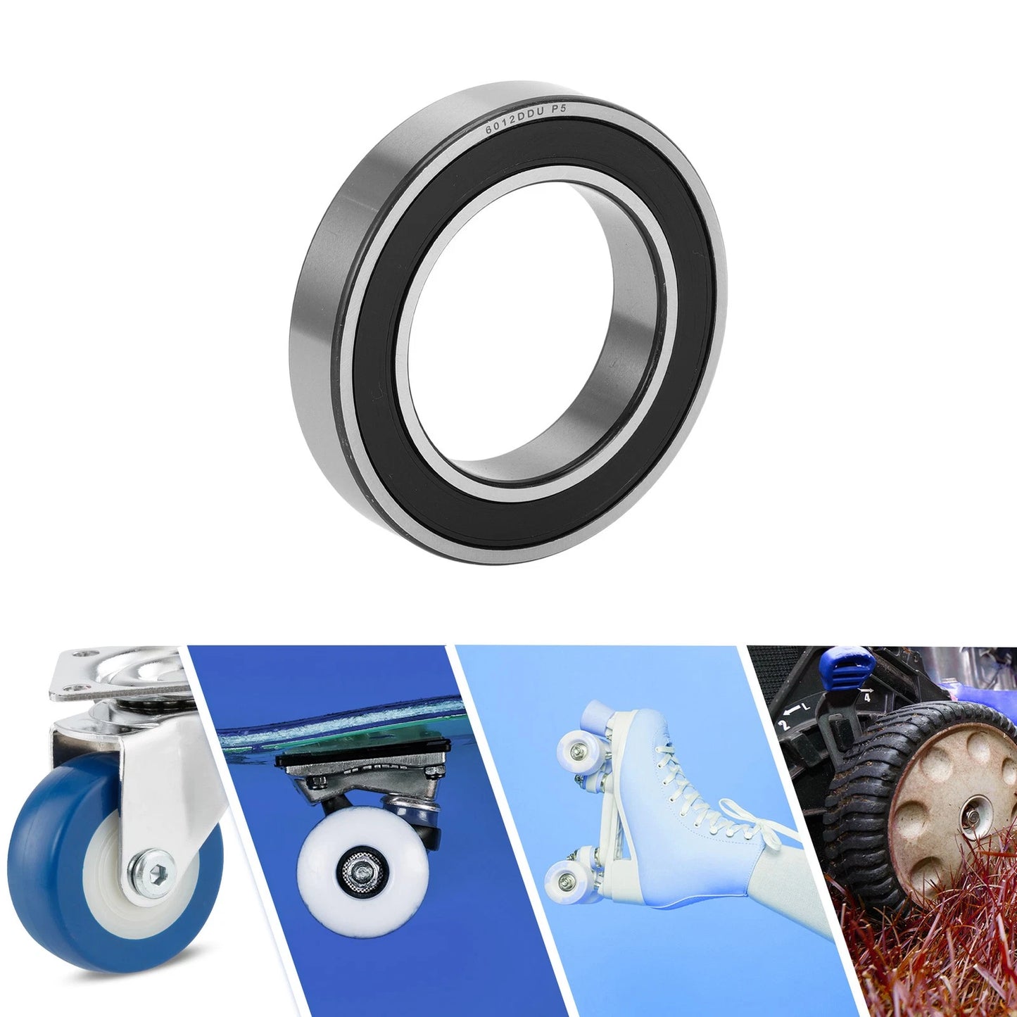 60x95x18mm Deep Groove Ball Bearings for Scooter Skateboard Wheel