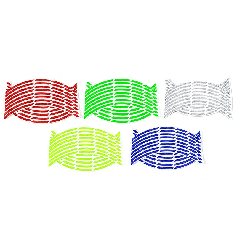 Reflective Motorcycle Wheel Sticker Rim Stripe Tape for Various Models