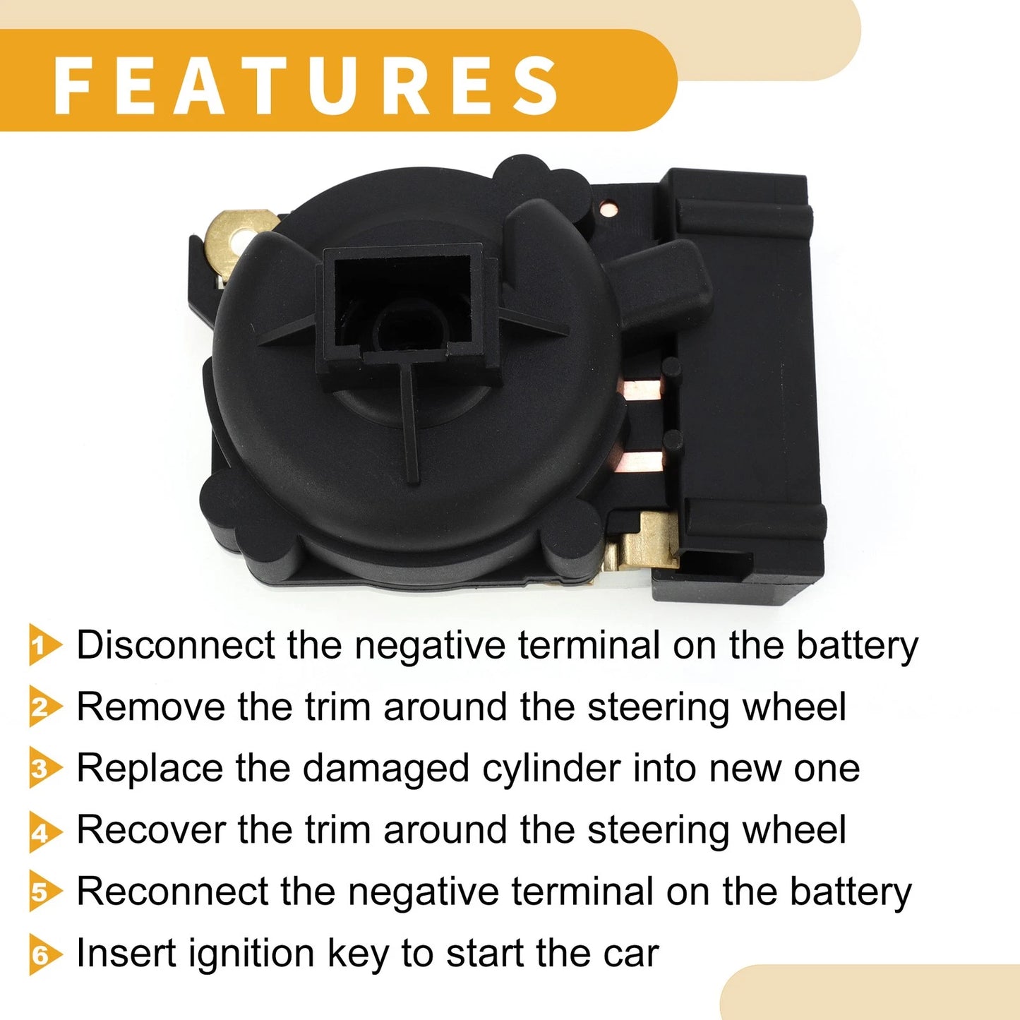 Ignition Starter Switch for Jeep (Fits Various Models)