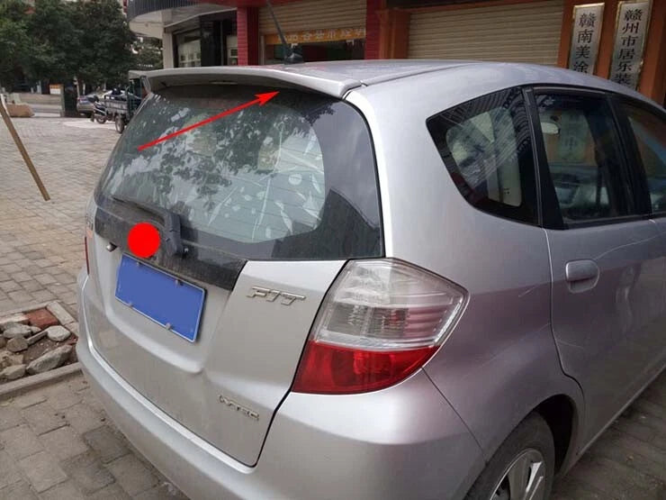 Spoiler Wing ABS Style for Honda Fit Jazz Hatchback 2009-2013