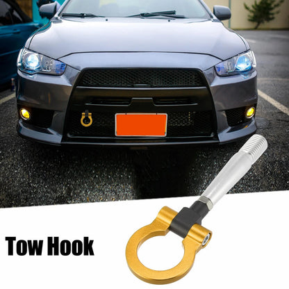 Tow Hook Screw On Round Ring for Mitsubishi Lancer EVO X (2008-2015)