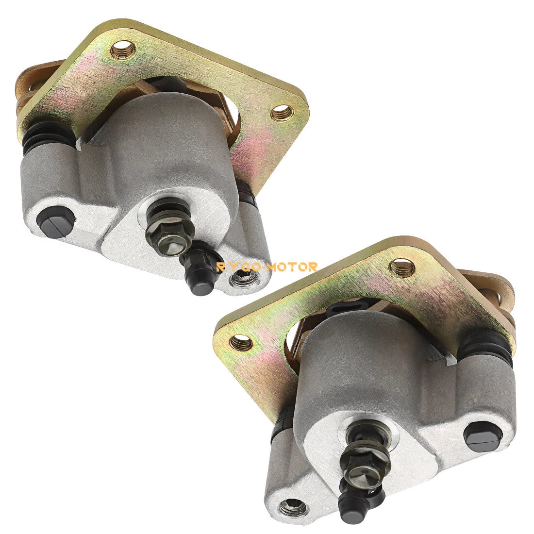 2 x Rear Brake Calipers & Pads for Polaris Sportsman (2007–2009)