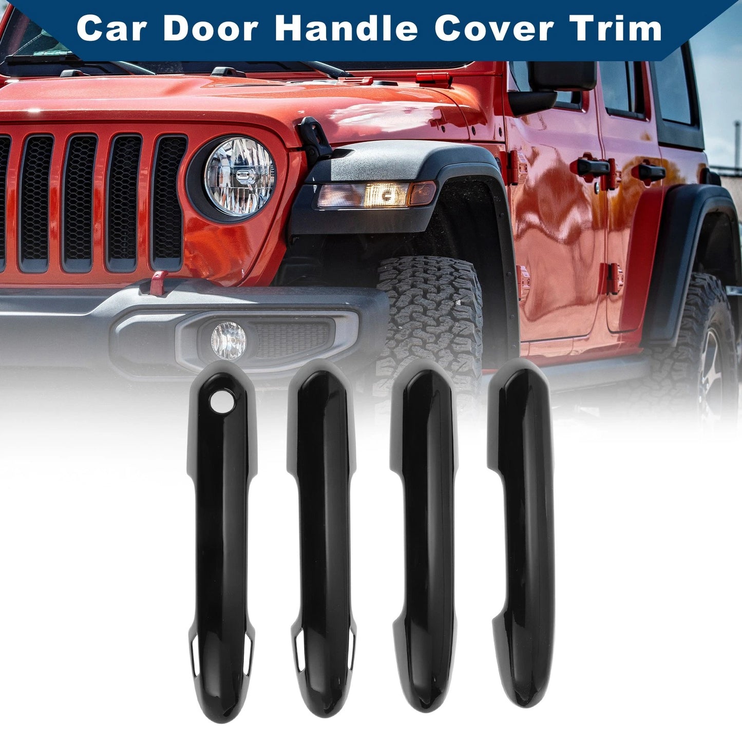 Car Door Handle Cover Trim for Toyota Rav4 (2019–2024)