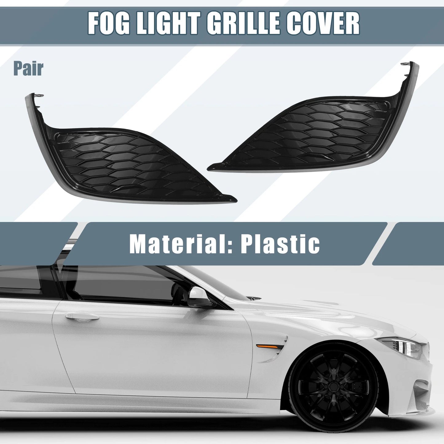 Fog Light Grille Cover Trim  for Toyota Camry SE XSE (2018-2023)
