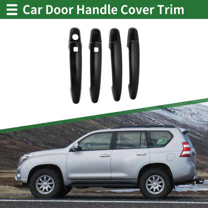 Smart Car Door Handle Cover Trim for Toyota Highlander (2008-2013) Black