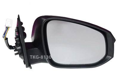Side View Mirror Black 7 Wires for Toyota Hilux Revo (2015-2020)