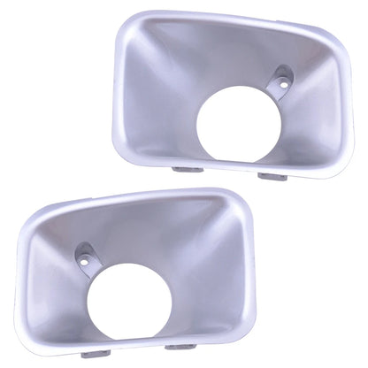 Fog Light Bezels Left & Right Pair for Mitsubishi Montero Pajero (1998-2000)