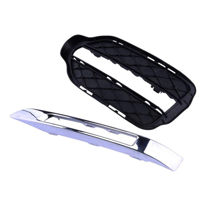 Left Fog Light Grill w/ Strip Trim for Benz GLK250 GLK350 (2013-2015)