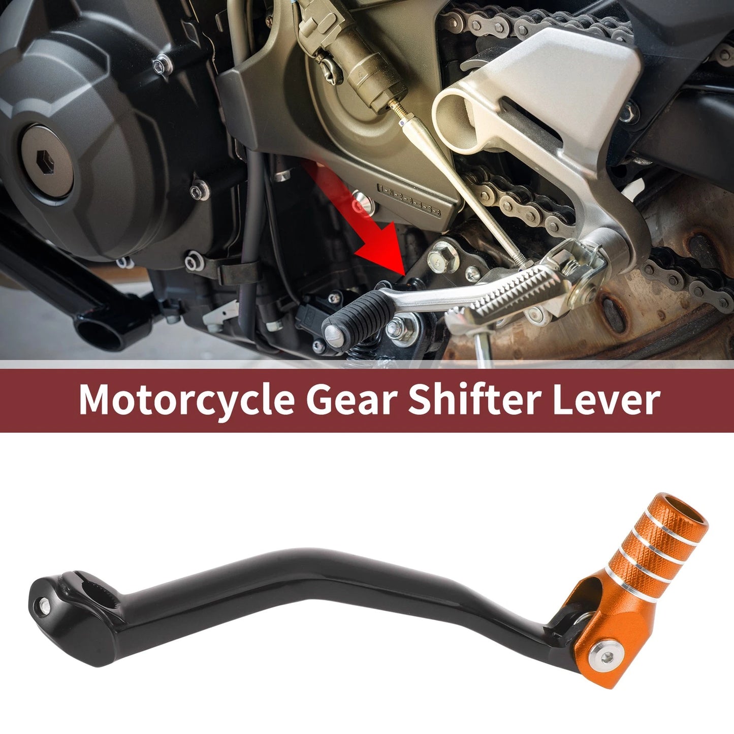 Shifter Lever Folding for Yamaha YZ125 (2005–2020)