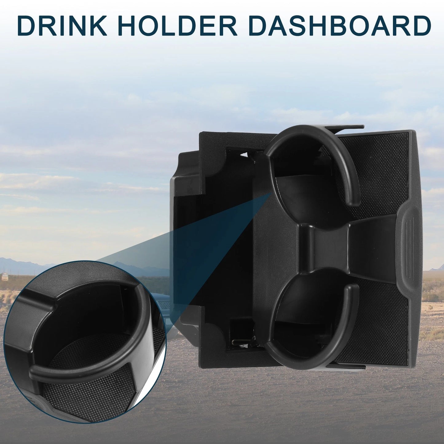 Cup Holder for Nissan Frontier 2006-2021 Gray