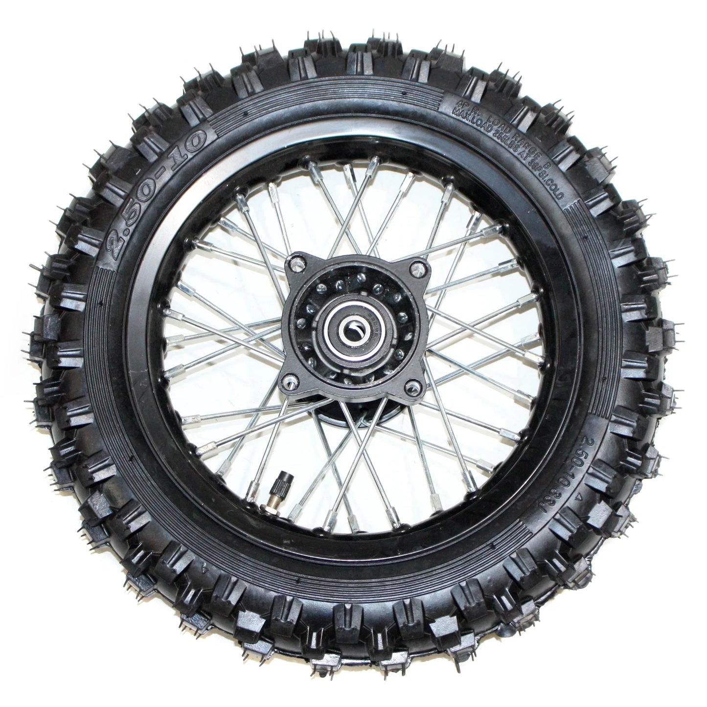 10" Front Wheel Rim + Knobby Tire for PIT PRO Dirt Bike