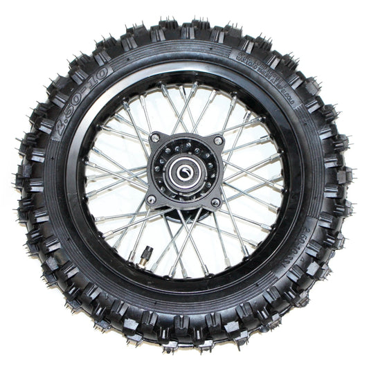10" Front Wheel Rim + Knobby Tire for PIT PRO Dirt Bike
