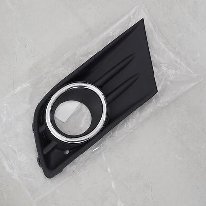 Front Bumper Fog Light Cover w/Chrome Ring for Honda Pilot (2012-2015)