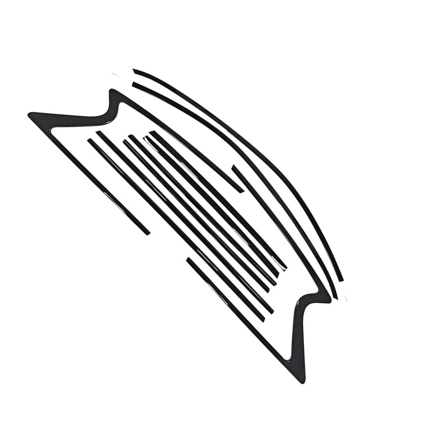 10 x Window Moulding Strips for Infiniti QX60 (2014-2020) Black