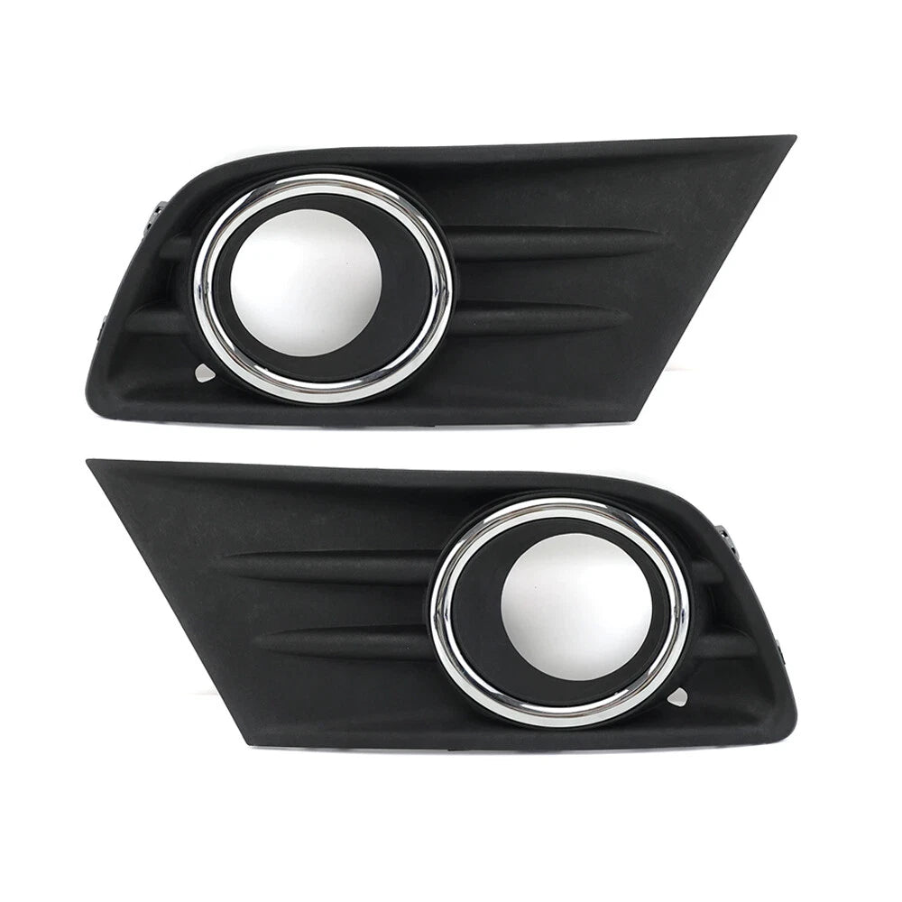Fog Light Lamp Covers 2 x with Chrome Ring for Honda Pilot (2012-2015)