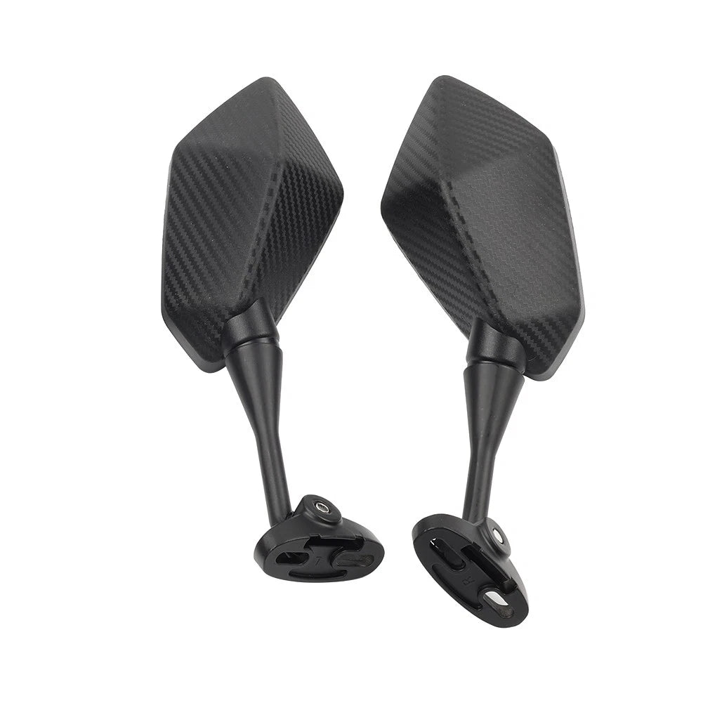 Carbon Fiber Look Rear View Side Mirrors for Honda CBR600RR (2003-2025)