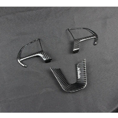 Carbon Fiber Steering Wheel Lower Remote Control Trim Fits Challenger 2015-2019