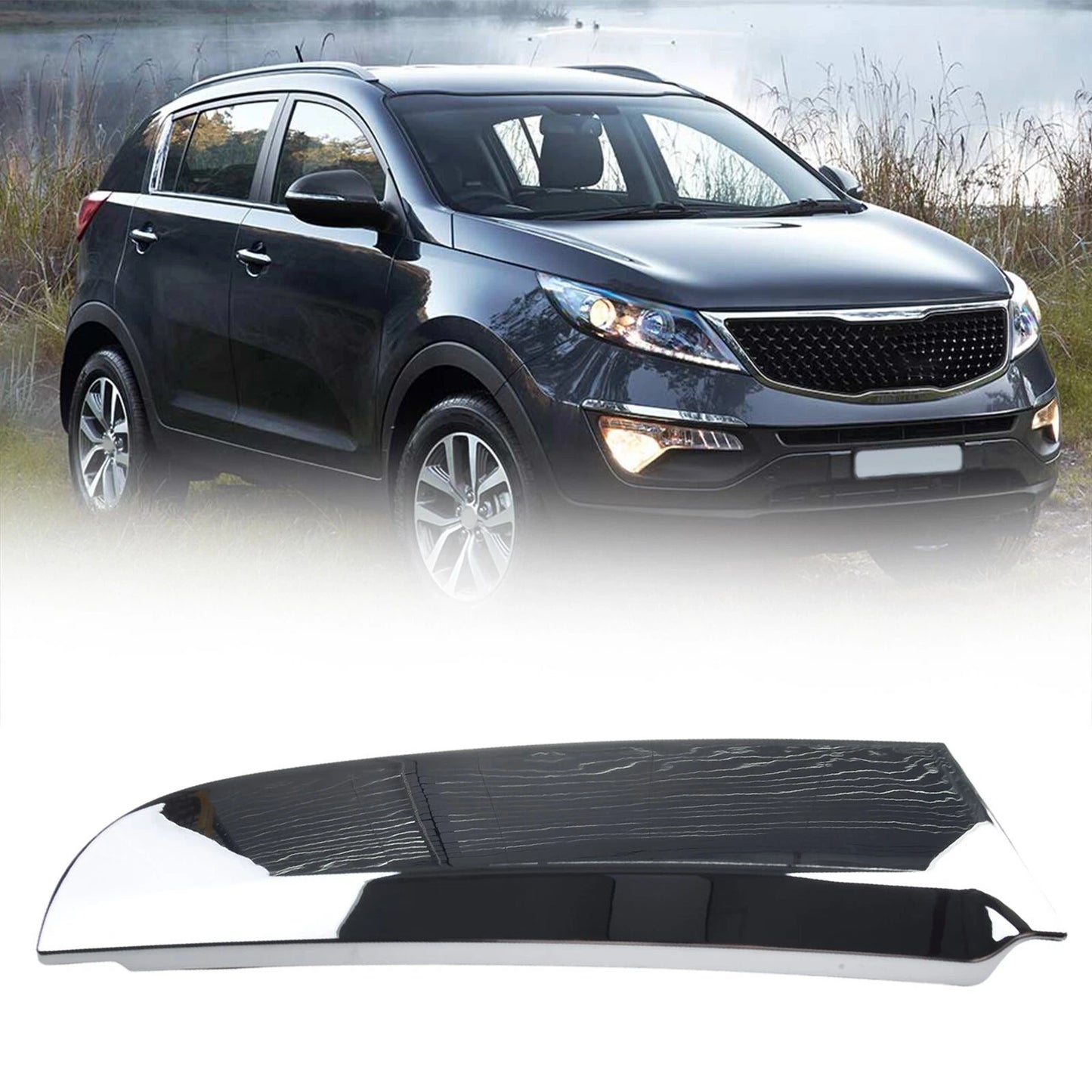 Rear Door Molding Garnish for GM C-pillar Exterior Assembly