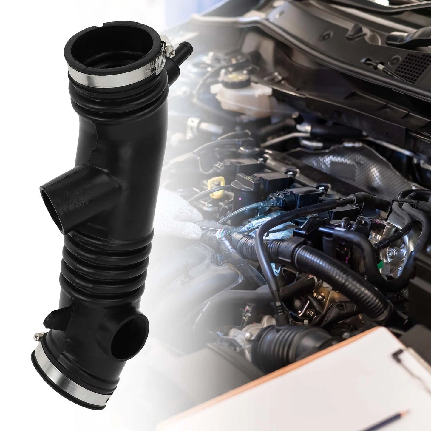 Intake Hose Tube w/ Clamps for Toyota Tacoma (1995-2000)