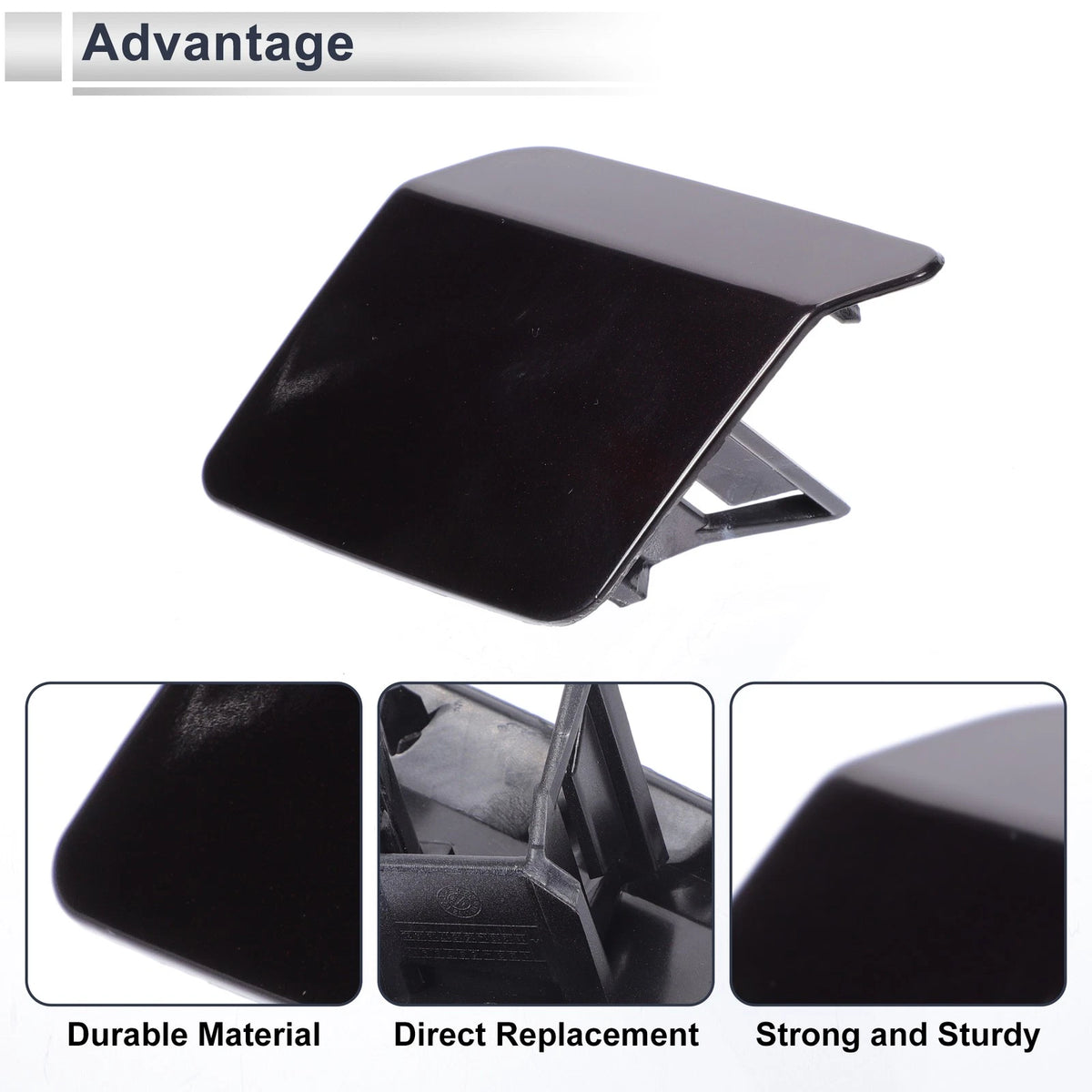 Front Left Headlight Washer Nozzle Cover Cap for BMW X5 F15 (2013-2018)
