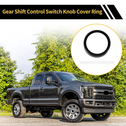 Gear Shift Control Knob Cover Ring for Ford Maverick (2022) - Black 1 x Pc