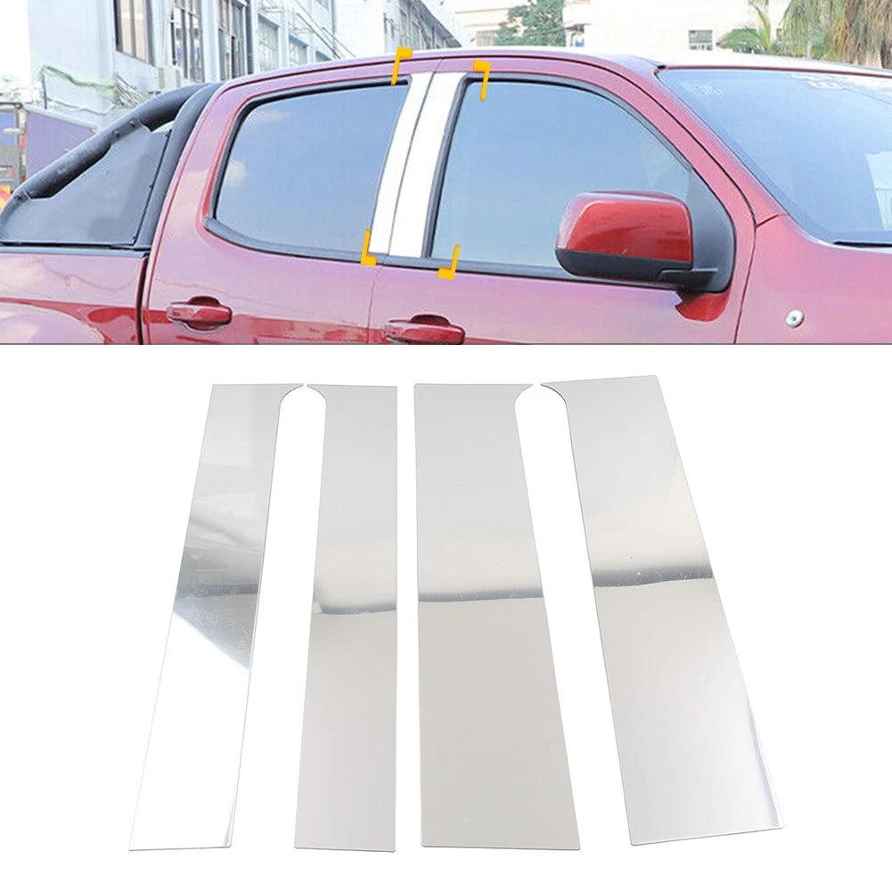 Window Pillar Post Door Trim for Chevrolet Colorado, GMC Canyon (2015-2022) 4pcs