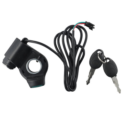 Ignition Lock System for Electric Scooter Keys & Cylinder