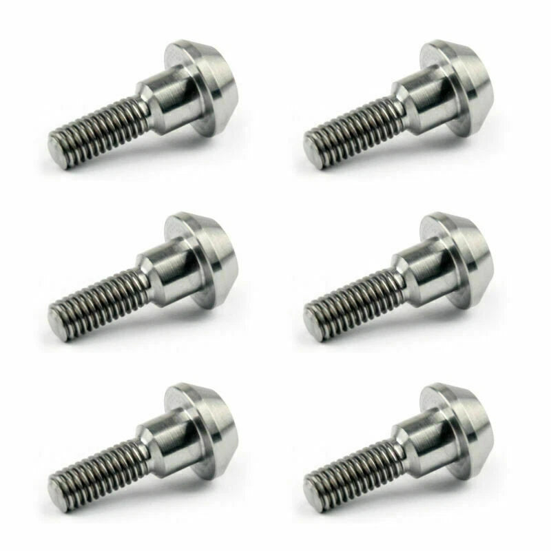 6pcs M6 x 21mm Brake Disc Bolts for Suzuki GSXR 600 750 1000 (2008-2010)