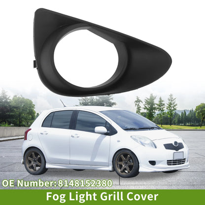 1 Pc Car Front Right Fog Light Grill for Toyota Yaris (2011–2014)