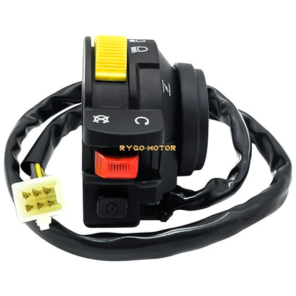 Left Handlebar Start Stop Switch Headlight for Arctic Cat ATV 400 500 700 4X4