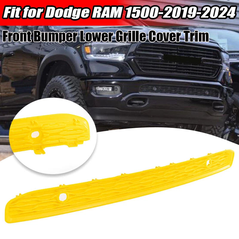 Front Bumper Lower Grille Kit for 2019-2023 Ram 1500 DT 3.6L 5.7L