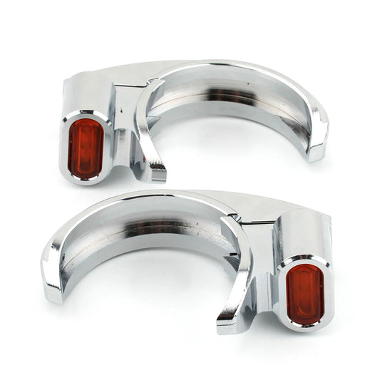 2 x Front Turn Signal Lights for Harley Sportster/Dyna (39-41mm) (2014-2023)