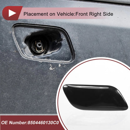Front Right Washer Nozzle Cover for Lexus LX570 (2008-2011) Black 1 Pcs
