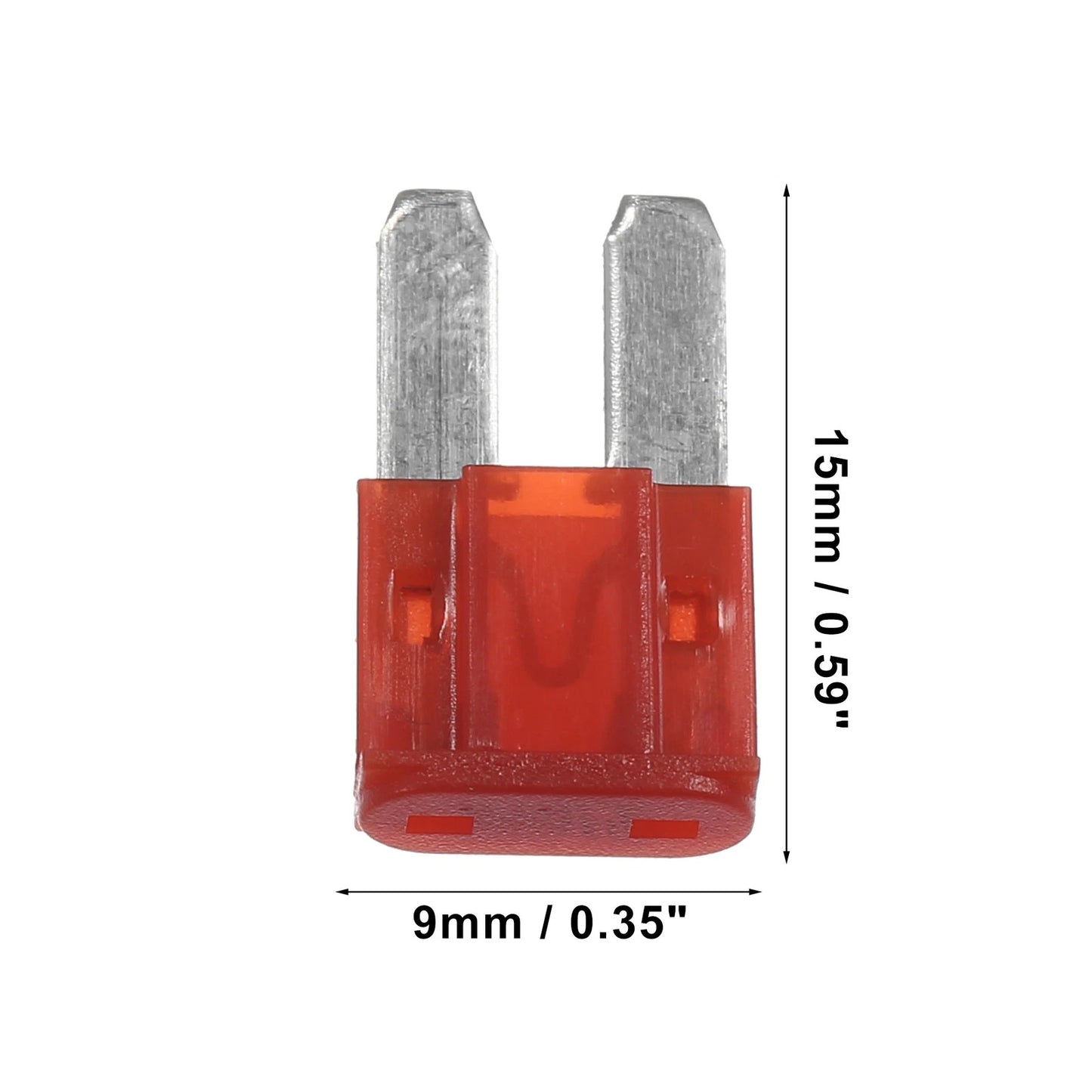 10 x 10A Mini Blade Fuses for Car, Boat, Truck, RV, Motorcycle