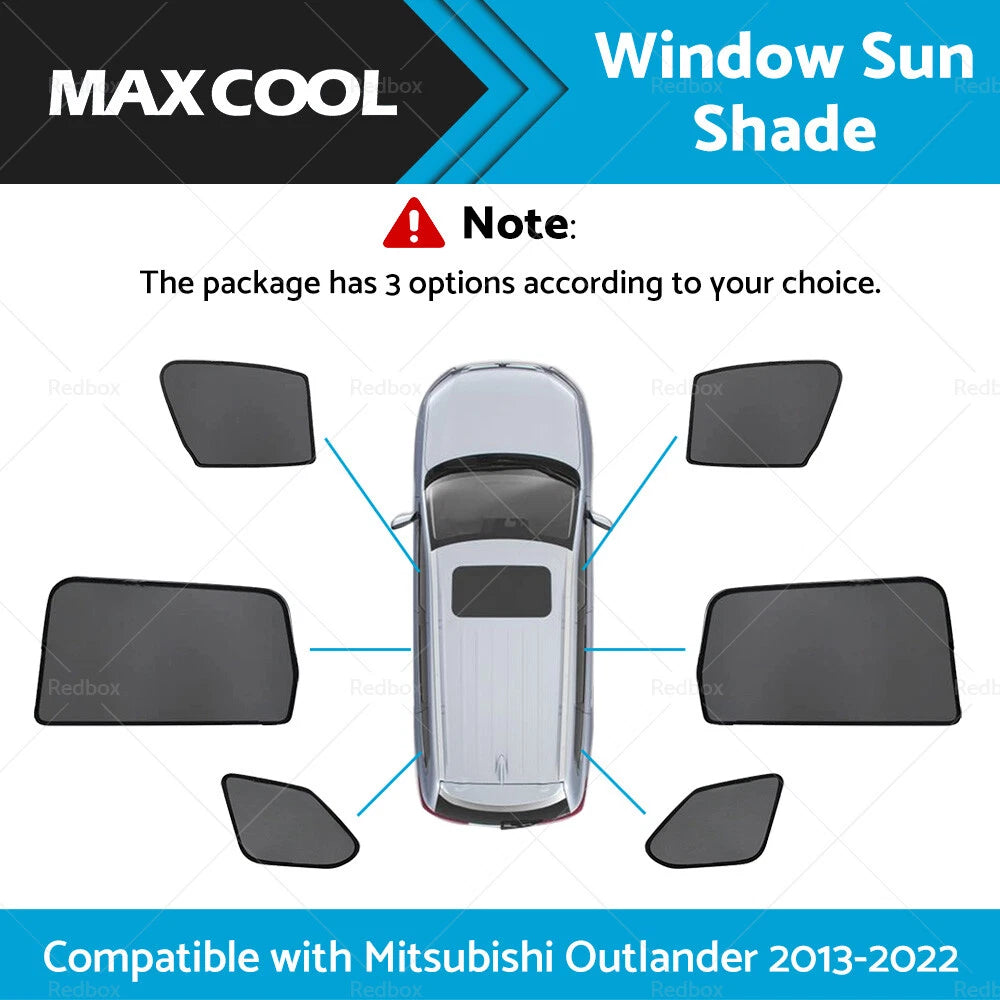 Car Window Sun Shade for Mitsubishi Outlander (2013-2022)