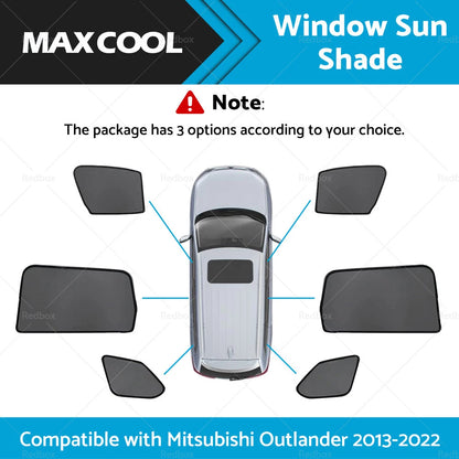 Car Window Sun Shade for Mitsubishi Outlander (2013-2022)