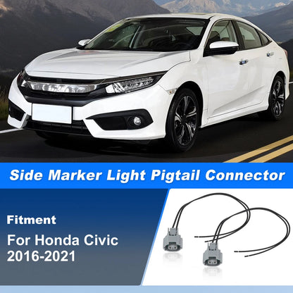 Side Marker Light Pigtail Connector for Honda Civic (2016-2021)