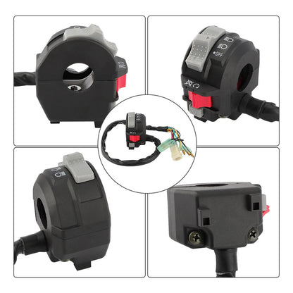 Left Handlebar Switch Start/Off Headlight for Yamaha Moto 4 YFM200DX (1986–1989)