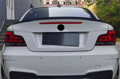 Glossy Black Rear P Style Spoiler Wing for BMW 1 Series E82 E88 Coupe (2007-2013)