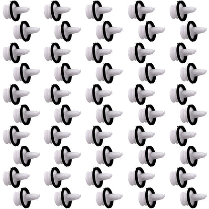 50 x Door Panel Clips for Ford - Nylon Door Trim Clips (Fits Various Models)