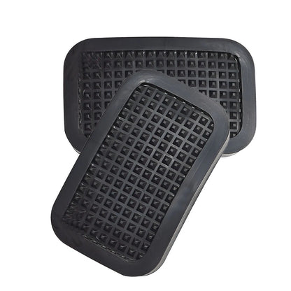 Black Rubber Brake Clutch Pedal Covers for Iveco Daily (2008)