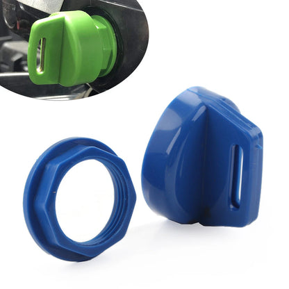 Blue ABS Ignition Key Cover w/Nut for Polaris RZR XP 800-1000 Ranger Sportsman