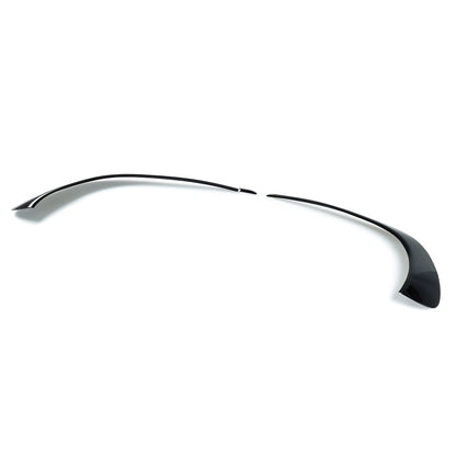 3 x Black  Front Bumper Flap Spoilers for Mercedes Benz C118 (2019-2020)