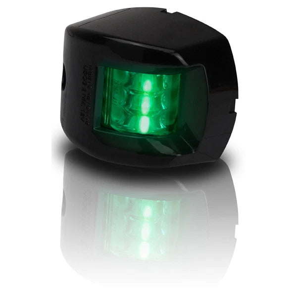 12V LED Navigation Lights Boat Port/Starboard Black Case 2NM Approved
