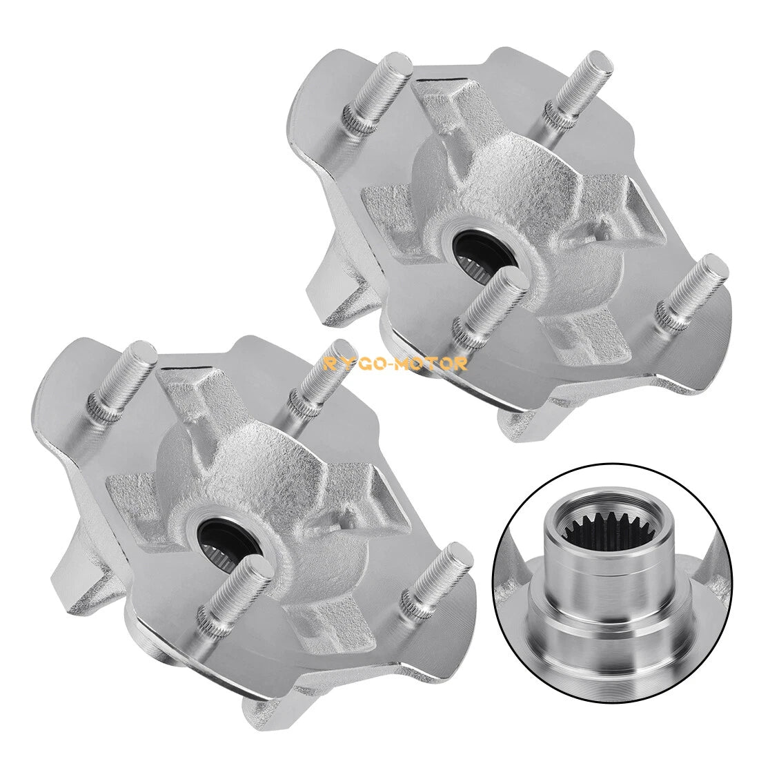 2 x Front Wheel Hubs for Honda Rincon 680 TRX680FA Left/Right (2006–2023)