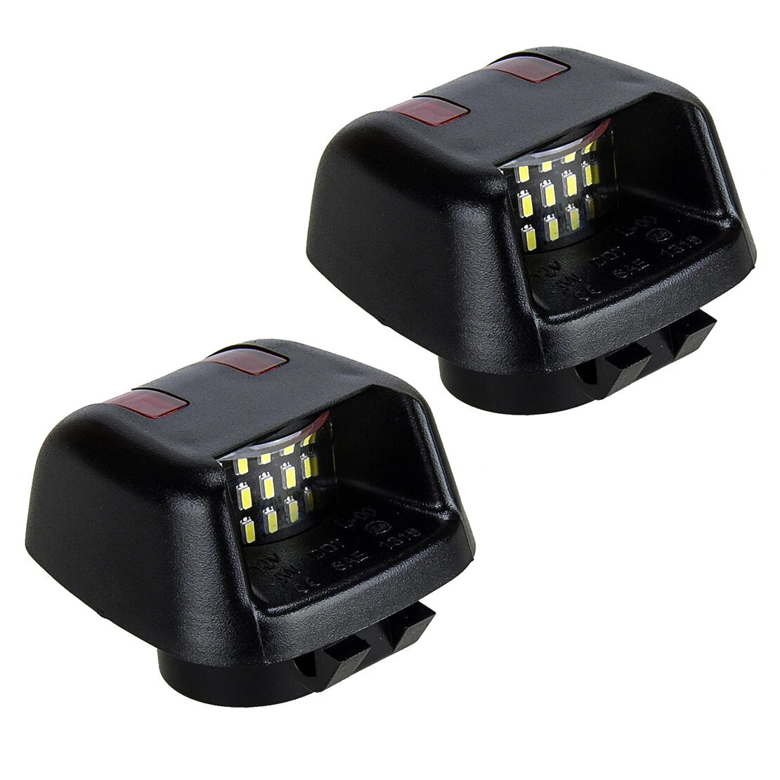 LED License Plate Light Lamp for 94-04 Nissan Xterra Frontier - White Red
