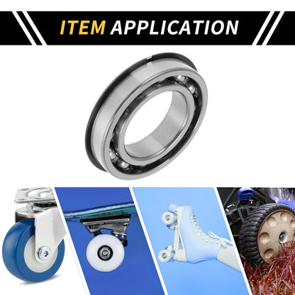 Deep Groove Ball Bearing P6 40x68x15mm for Scooter Skateboard Wheel