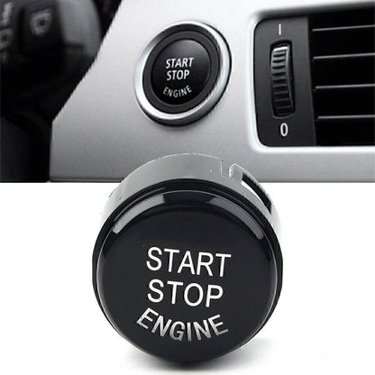 Black Engine Start Stop Switch Button Cover for BMW F10 F15 F16 F22 (2011-2019)