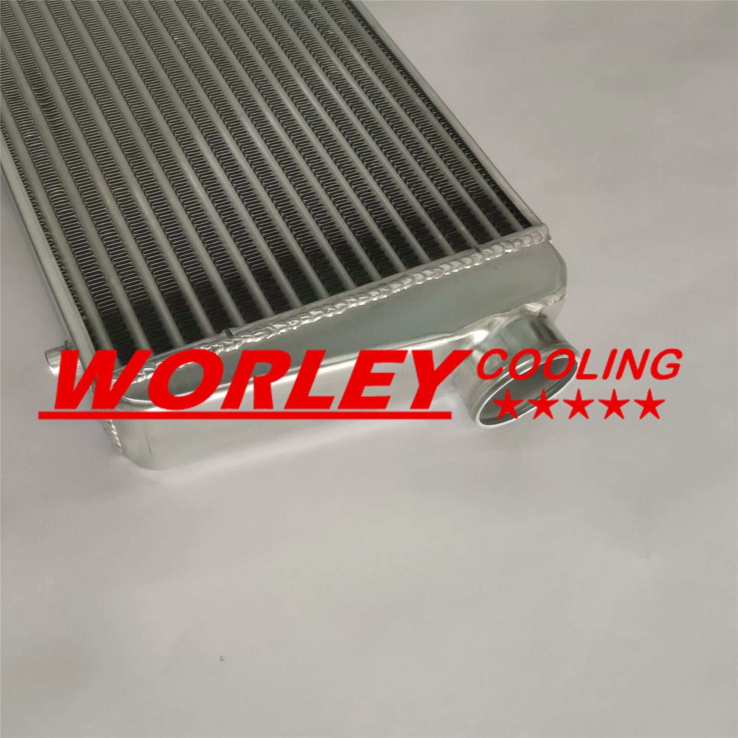 450 x 300 x 75 mm Aluminum Intercooler for NSW